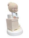 Precious Moments “Love Never Fails” Figurine – Teacher Report Card w/ Box