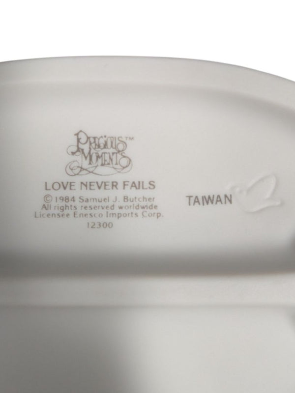 Precious Moments “Love Never Fails” Figurine – Teacher Report Card w/ Box