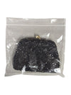 Black Beaded Evening Clutch Purse