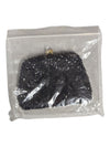 Black Beaded Evening Clutch Purse