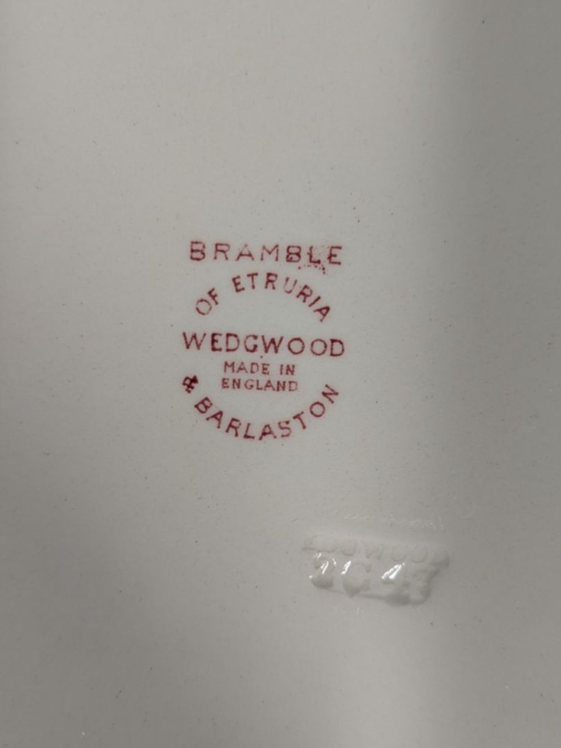 Pair of Wedgwood “Bramble” Dinner Plates
