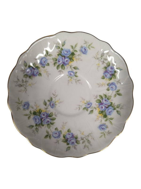 Aynsley “Marine Rose” Bone China Teacup and Saucer