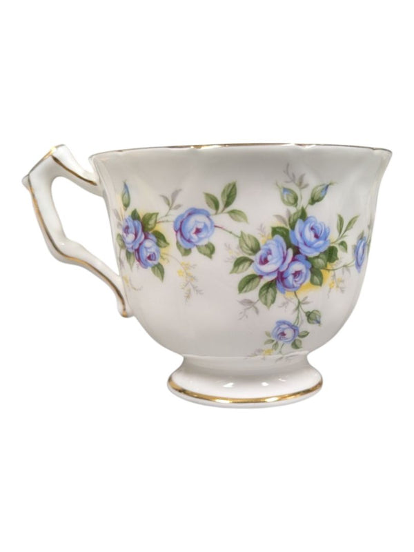 Aynsley “Marine Rose” Bone China Teacup and Saucer
