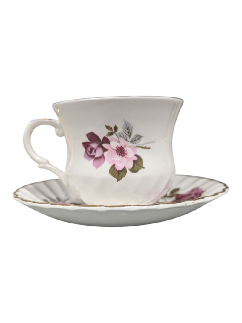 Old Foley James Kent Staffordshire Tea Cup & Saucer