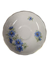 Colclough Bone China Tea Cup & Saucer Set - Blue Cornflower