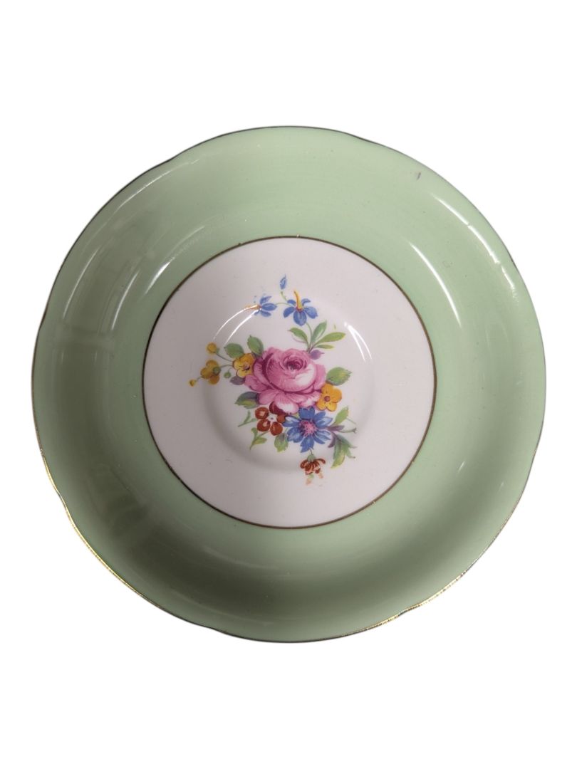 Vintage A.B. Grafton China Teacup & Saucer