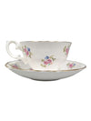 Crown Sussex Fine Bone China Teacup & Saucer