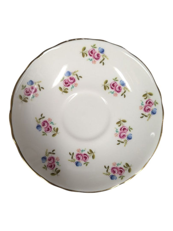 Crown Sussex Fine Bone China Teacup & Saucer