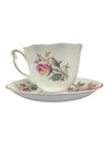 Colclough Bone China Teacup & Saucer Pink Rose