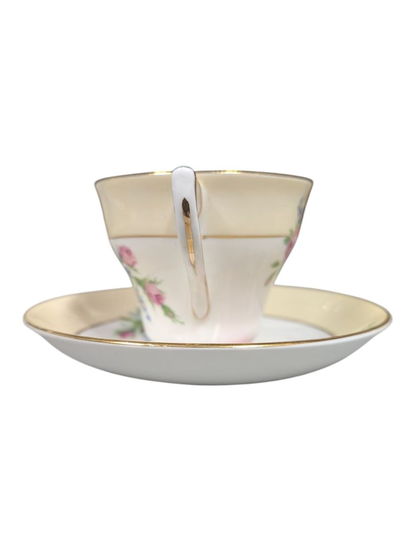 Rosina Bone China Teacup & Saucer Pink Rose