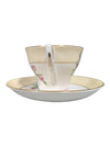 Rosina Bone China Teacup & Saucer Pink Rose