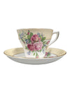 Rosina Bone China Teacup & Saucer Pink Rose