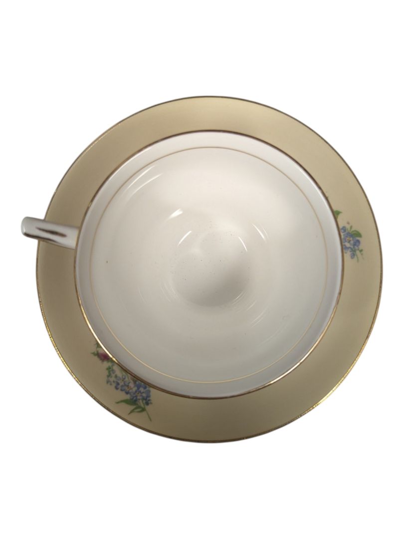 Rosina Bone China Teacup & Saucer Pink Rose