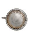 Royal Albert “Regal Series” Bone China Teacup & Saucer – Teal & Gold