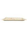 Decorative Carved Floral Serving Tray