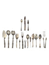 Vintage Mixed Silverplate & Stainless Serving Utensil Lot – 3.41 lbs