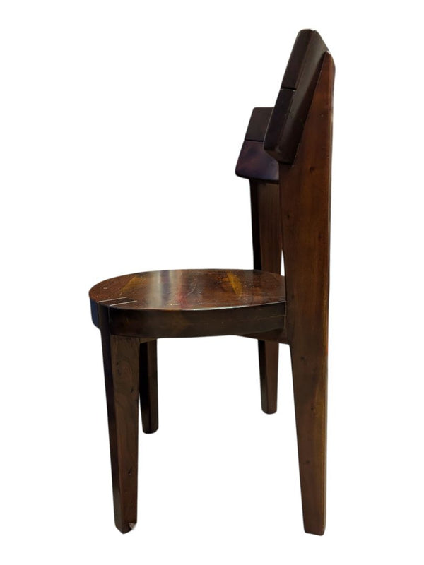 Acacia Hardwood Dining Table with 6 Chairs