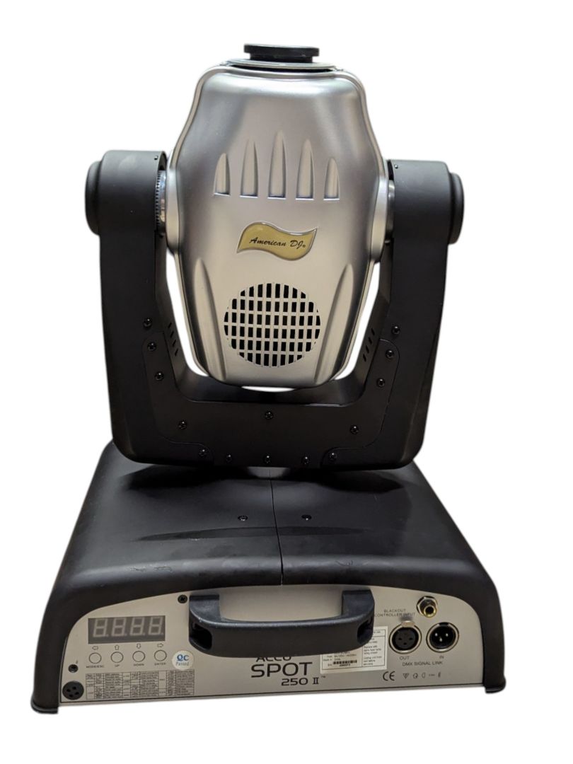 American DJ Accu Spot 250 II Moving Head Light with Rolling Accu Case #3