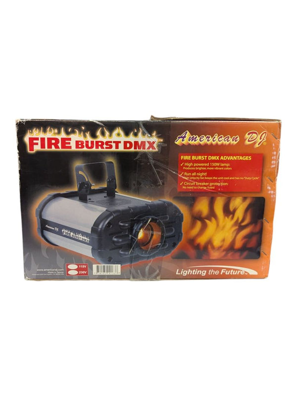 American DJ Fire Burst DMX Flame Effect Light (Boxed)