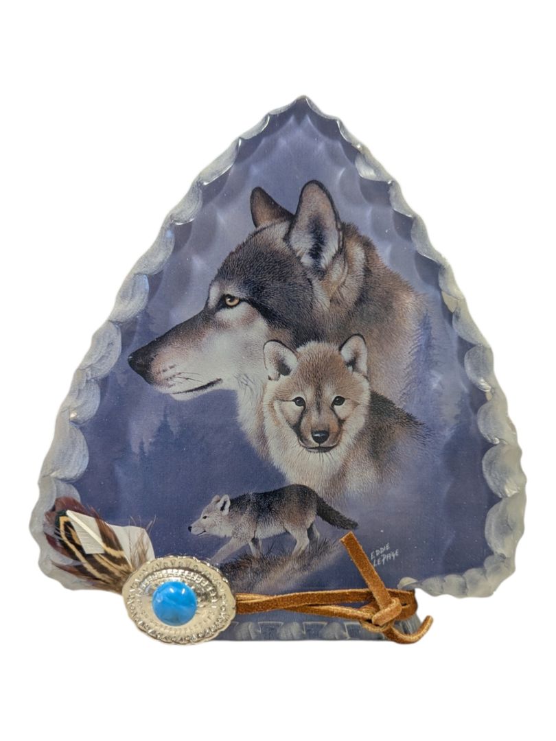 Bradford Exchange “Union of Spirits” Crystal Sculpture by Eddie LePage