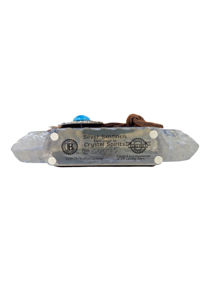 Bradford Exchange Wolf Crystal Spirits Plate