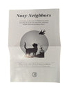 Bradford Exchange “Cat Nap” Collector Plate – Nosy Neighbors Series