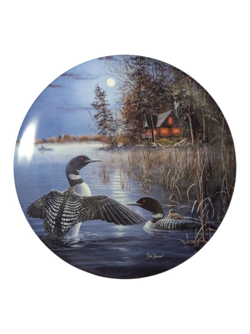 Bradford Exchange “Evening Mist” Collector Plate