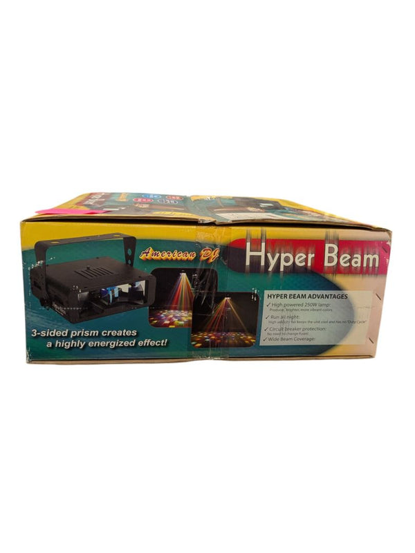 American DJ Hyper Beam 3-Sided Prism DJ Light – Unused in Box #4