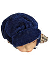 Porcelain Boy Doll Blue Velvet Outfit