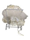 Baby Doll in Lace Carriage Display