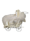 Baby Doll in Lace Carriage Display