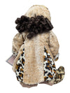 Vanessa Ricardi Porcelain Doll Faux Fur Outfit w/ COA