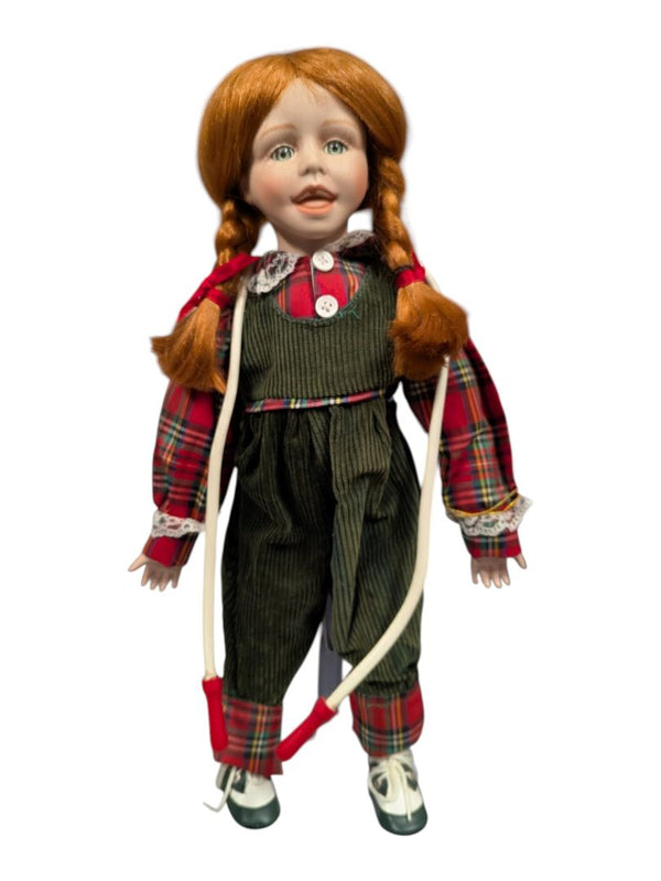 Century Collection "Chelsea" Porcelain Doll with Jump Rope