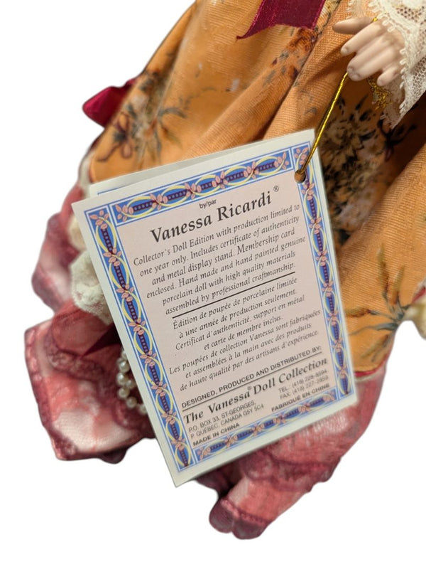 Vanessa Ricardi Special Edition Fine Genuine Porcelain Doll