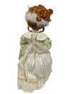 Vanessa Ricardi Porcelain Doll - Green & Gold