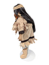 Native American Style Fringed Porcelain Doll