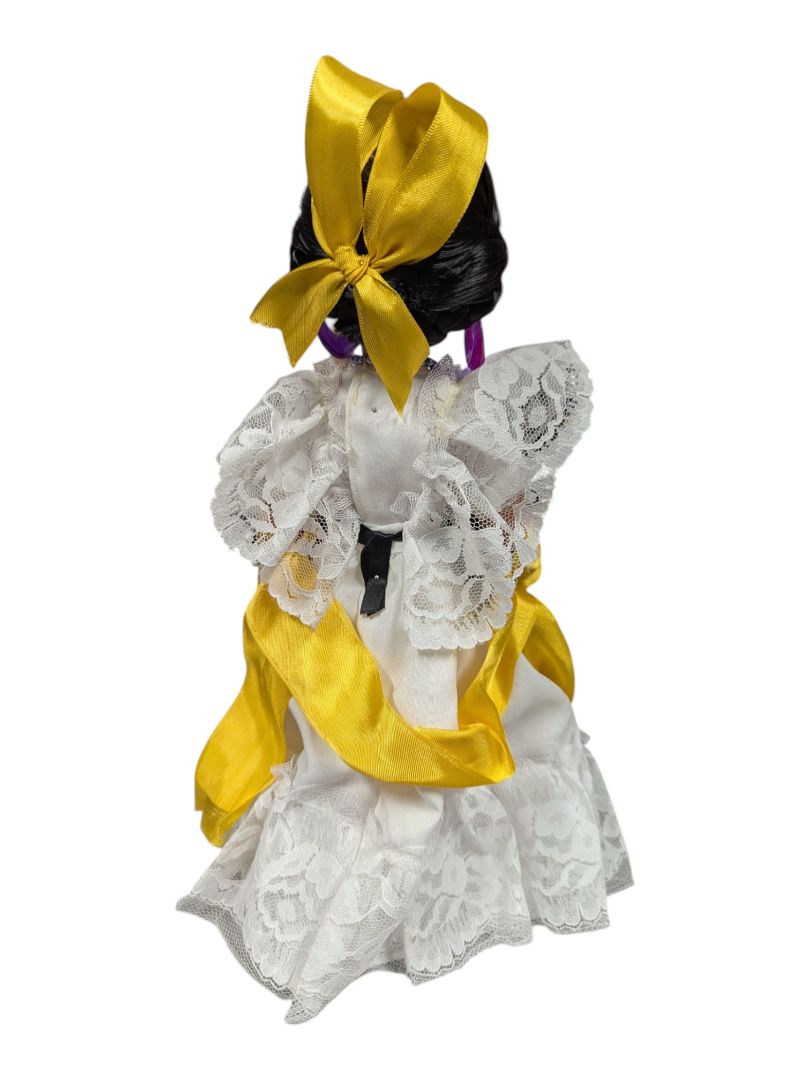 Mexican Folklorico Lace & Ribbon Collector Doll