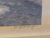 Framed Peter Etril Snyder Winter Scene Print with Picture Light