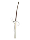 White Decorative Katana Sword with Scabbard