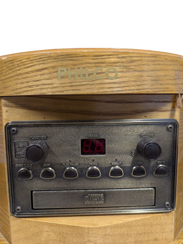 Philco Retro Turntable & CD Player Console