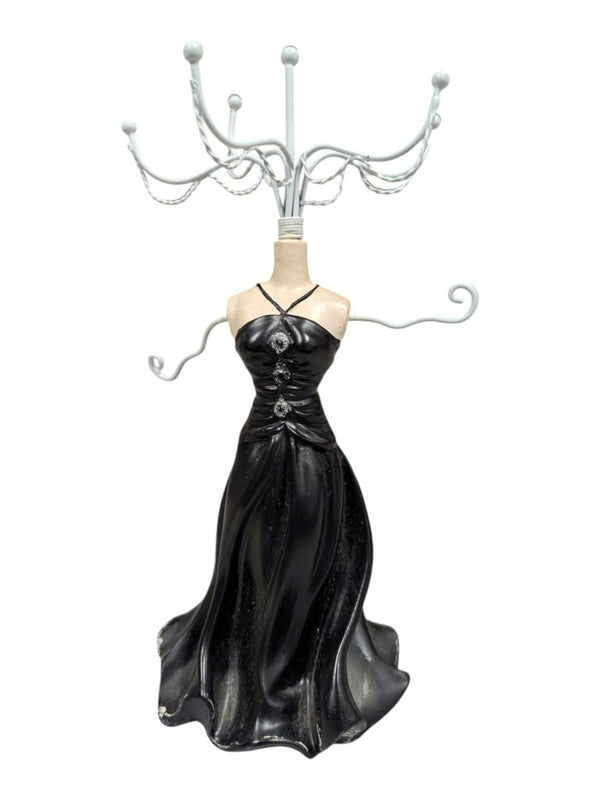 Small Decorative Dress Form Jewelry Stand