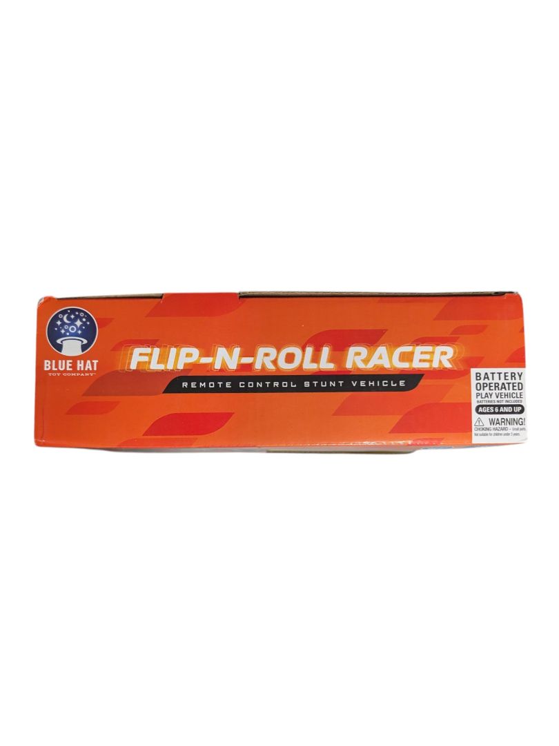 Blue Hat Flip-N-Roll Racer Remote Control Stunt Vehicle