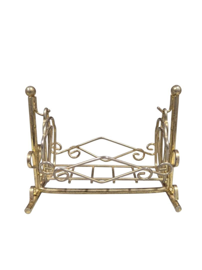 Vintage Style Brass Miniature Dollhouse Furniture Set
