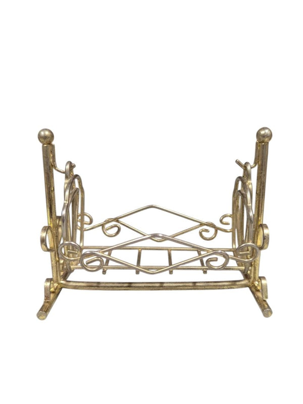 Vintage Style Brass Miniature Dollhouse Furniture Set