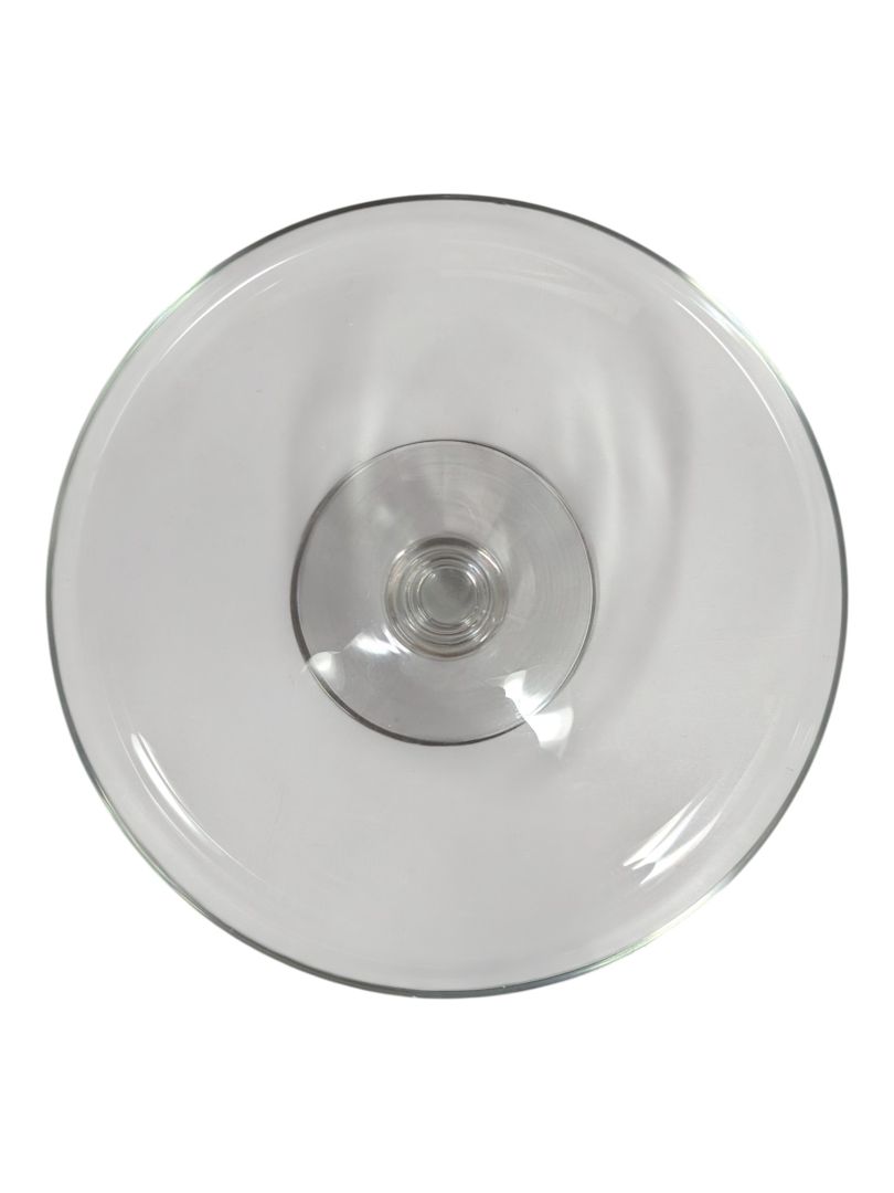 Glass Cake Stand with Dome Lid & Side Handles