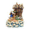 Noah’s Ark Musical Resin Figurine with Animals & Motion Scene