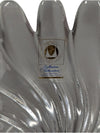 Walther Glass “Sachsenstein” Frosted Crystal Pedestal Bowl