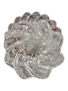 Walther Glass “Sachsenstein” Frosted Crystal Pedestal Bowl