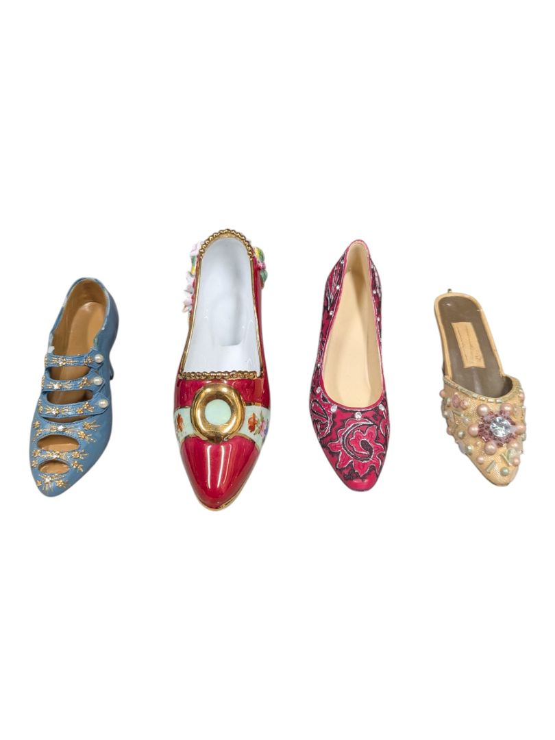 Decorative Miniature High Heel Shoe Figurines - 4