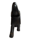 Hand-Carved Wooden Elephant Figurine